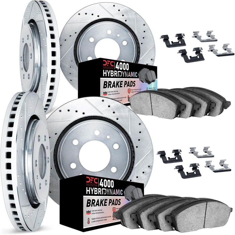 DYNAMIC FRICTION ECONOMY ROTOR & BRAKE PAD KIT TO SUIT FORD Explorer all (1995-2002)