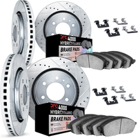 DYNAMIC FRICTION DAILY DRIVER ROTOR & BRAKE PAD KIT TO SUIT FORD Explorer all (1995-2002)