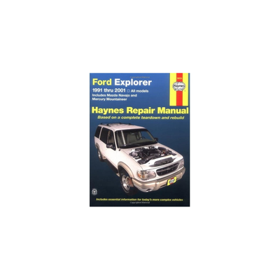 HAYNES STANDARD REPLACEMENT REPAIR MANUAL TO SUIT FORD Explorer Sport Trac 4.0L V6 SOHC (2001-2005)