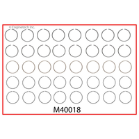 ENGINETECH PREMIUM PISTON RING TO SUIT FORD Bronco 5.0L V8 302 (1987-1996)