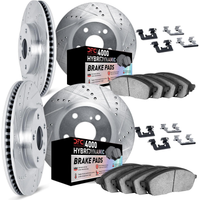 DYNAMIC FRICTION HEAVY DUTY (LONG LIFE, TRUCK & TOW) ROTOR & BRAKE PAD KIT TO SUIT FORD Explorer all (1995-2002)