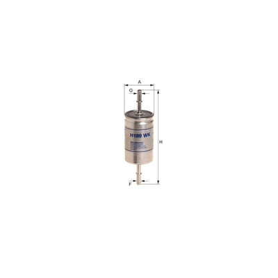 HENGST DAILY DRIVER FUEL FILTER TO SUIT FORD F150 4.6L V8 (1999-2005)