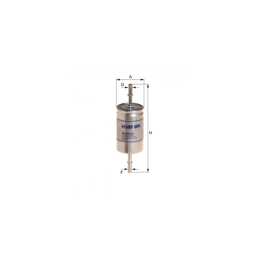 HENGST DAILY DRIVER FUEL FILTER TO SUIT FORD F150 4.2L V6 (1999-2005)