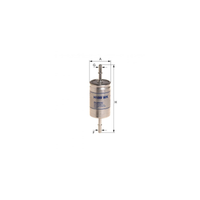 HENGST DAILY DRIVER FUEL FILTER TO SUIT FORD Crown Victoria 4.6L V8 (1998-2011)
