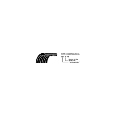 FVP ECONOMY BELT W/O A/C TO SUIT FORD F250 4.6L V8 (1997-1999)