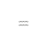 FEL-PRO STANDARD REPLACEMENT EXHAUST MANIFOLD GASKET TO SUIT MERCURY Mountaineer 5.0L V8 (1997-2001)